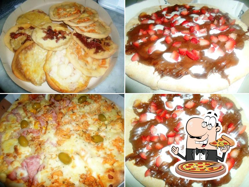 Consiga diversos tipos de pizza