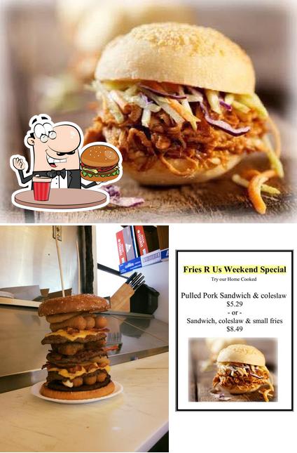 Essayez un hamburger à Fries R US