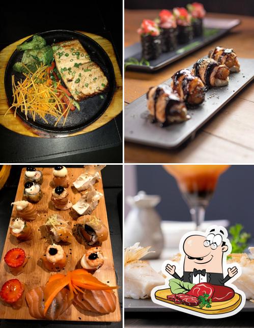 Escolha refeições de carne no Kobu Sushi