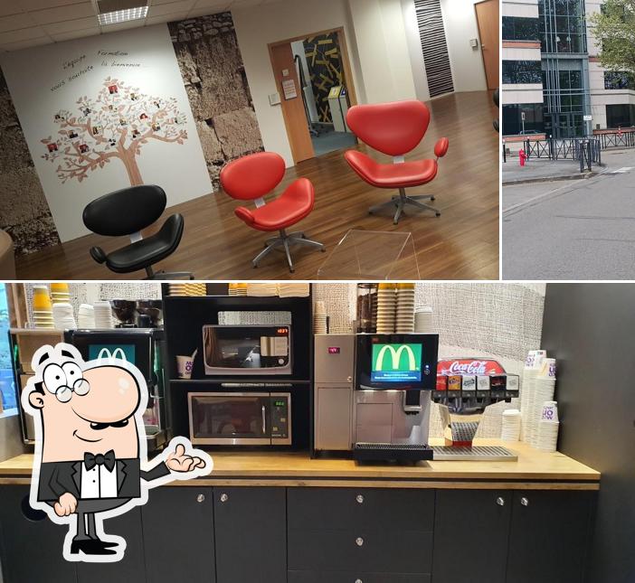 L'intérieur de McDonald's France - siège social