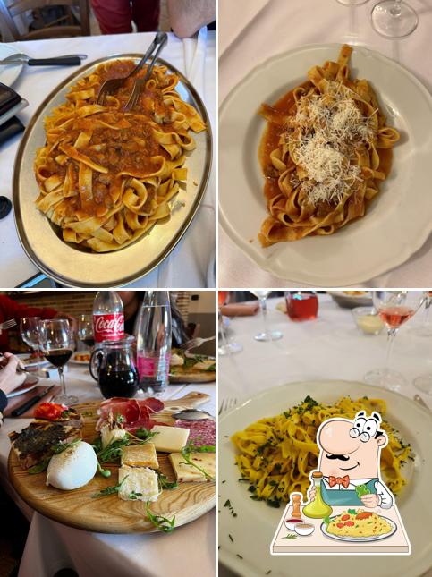 Tagliatelle al Ristorante Le Foci di Aielli-Celano