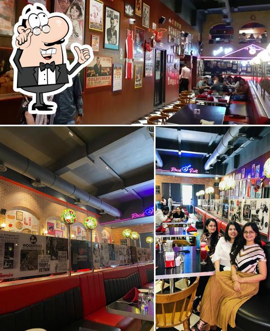 The interior of Tomato's Nashik Restaurant & Bar