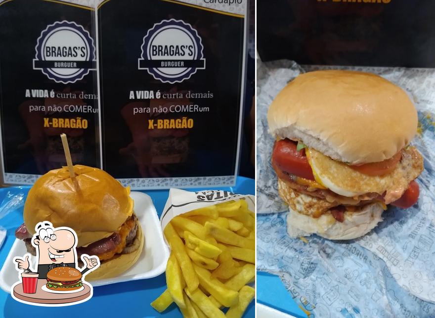 Os hambúrgueres do Bragas Burguer irão satisfazer uma variedade de gostos