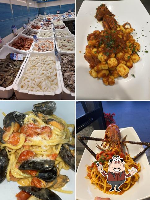 Cibo al Pescheria Toto