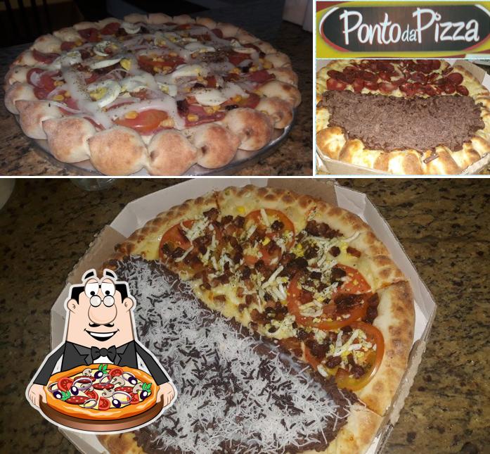 Experimente diferentes variedades de pizza