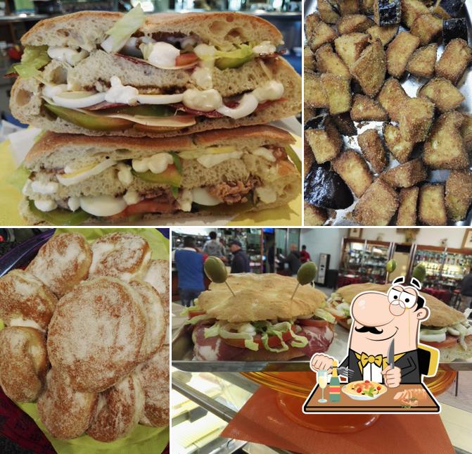 Club sandwich e hamburger al Bar Tabacchi Gambella