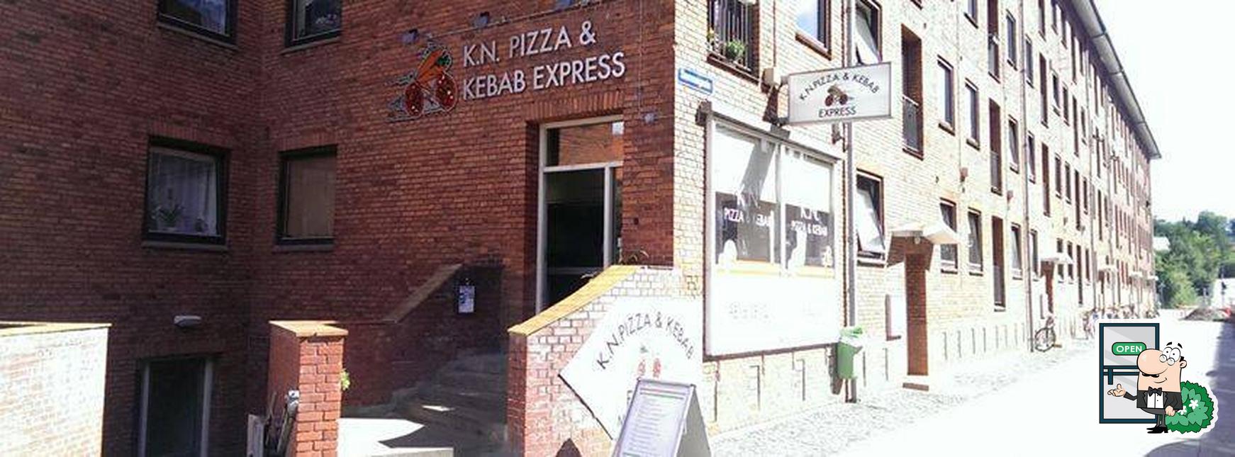 The exterior of K.N. Pizza & Kebab Express