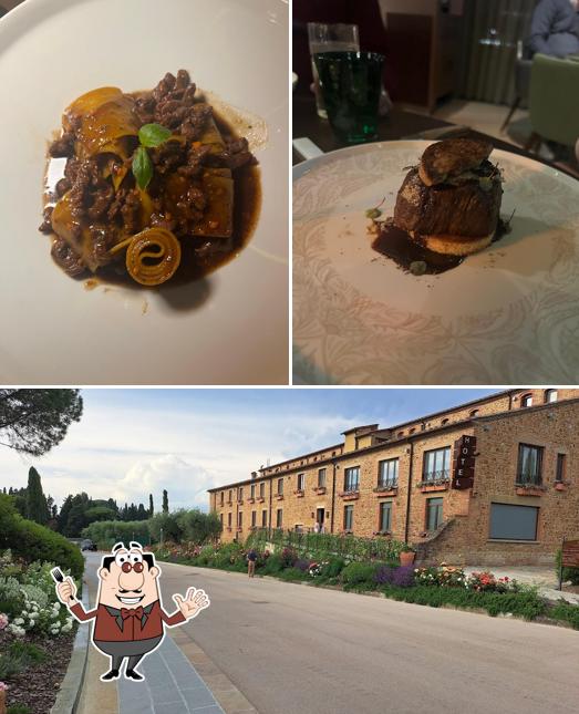Dai un’occhiata alla foto che raffigura la cibo e interni di Olivina