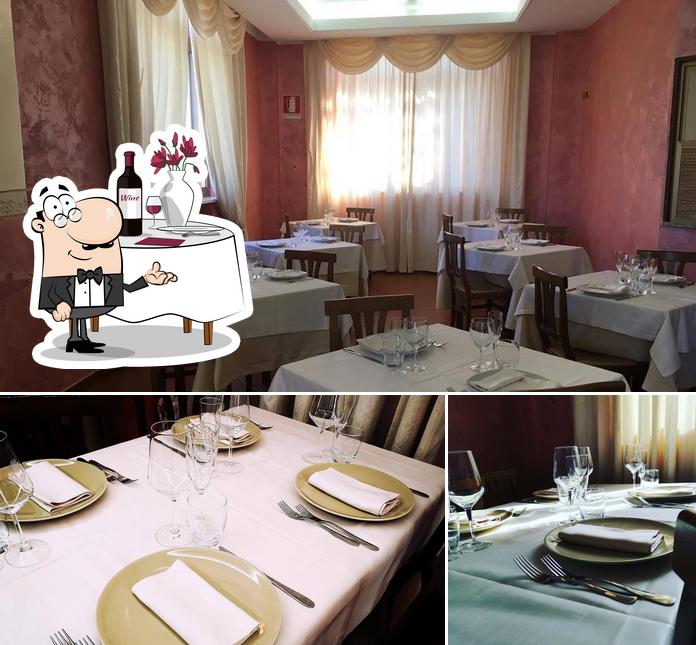 La immagine della tavolo da pranzo e interni di Savone - Il ristorante, la pizzeria. A pochi minuti da Frosinone. Servizio d'asporto