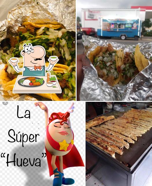 Meals at Taqueria La Super Hueva (Food Truck)