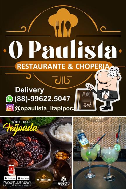 Restaurante O Paulista, Itapipoca - Menu do restaurante, preços e opiniões