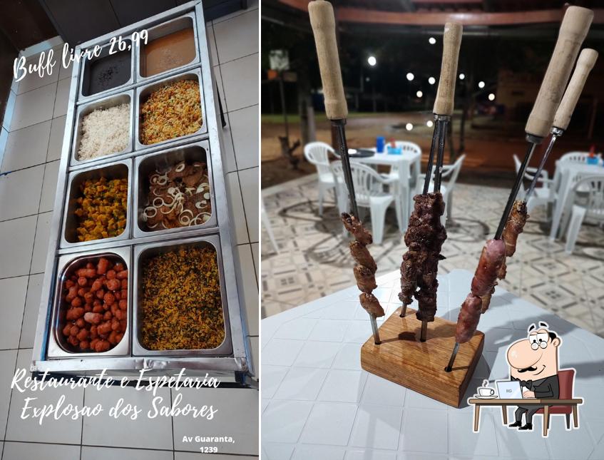 Restaurante e espetaria explosão de sabores