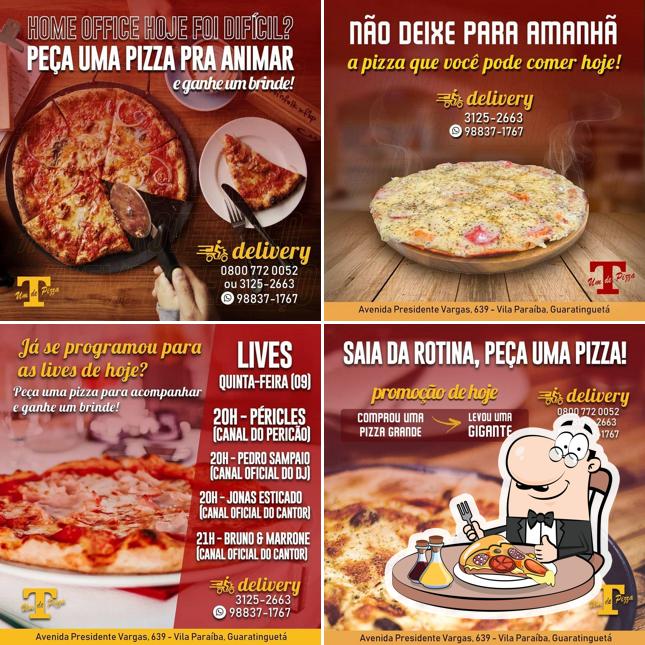 Peça pizza no Terraço Pizzaria