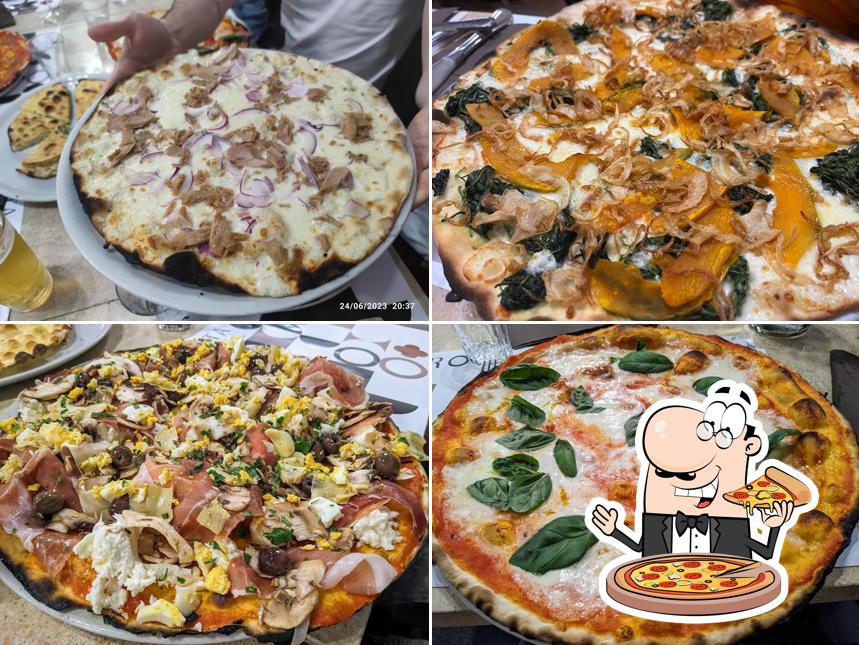 A A Rota Pizzeria Romanesca, puoi goderti una bella pizza
