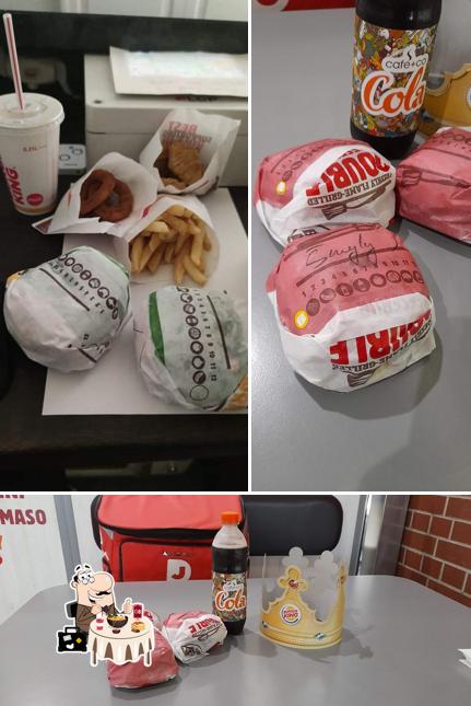 This is the image showing food and beverage at Burger King