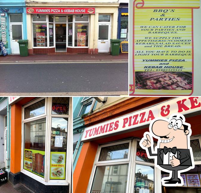Vea esta foto de Yummies kebab and pizza house