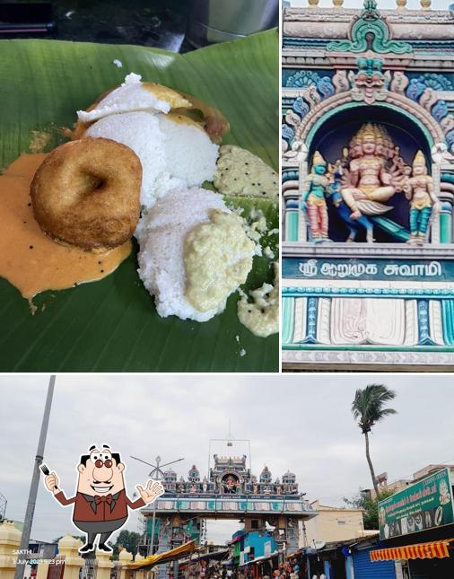 Food at Ganesh Bhavan Hotel