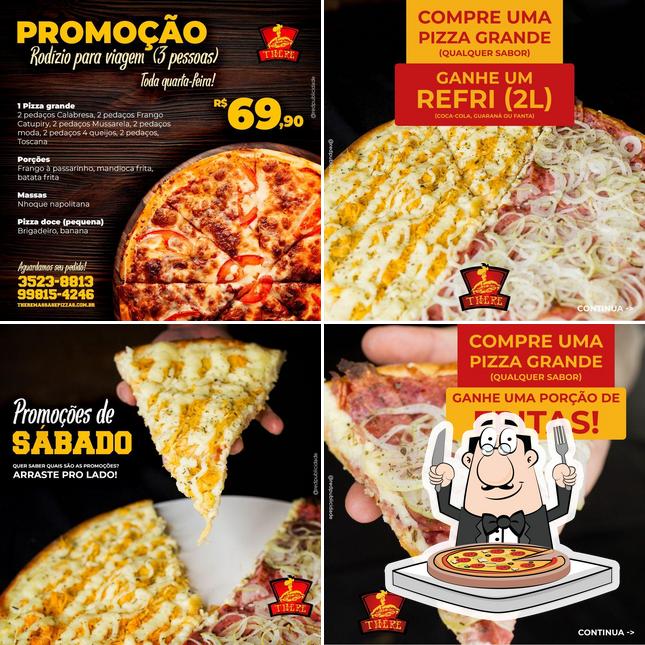 Consiga pizza no There Massas e Pizzas