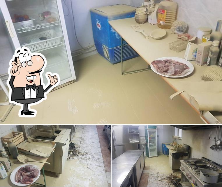 Gli interni di Lago Valle Azzurra bar ristorante pizzeria pesca sportiva