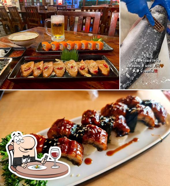 Restaurante Salmonking Izakaya ร้านอาหารญี่ปุ่น, Khlong Nung