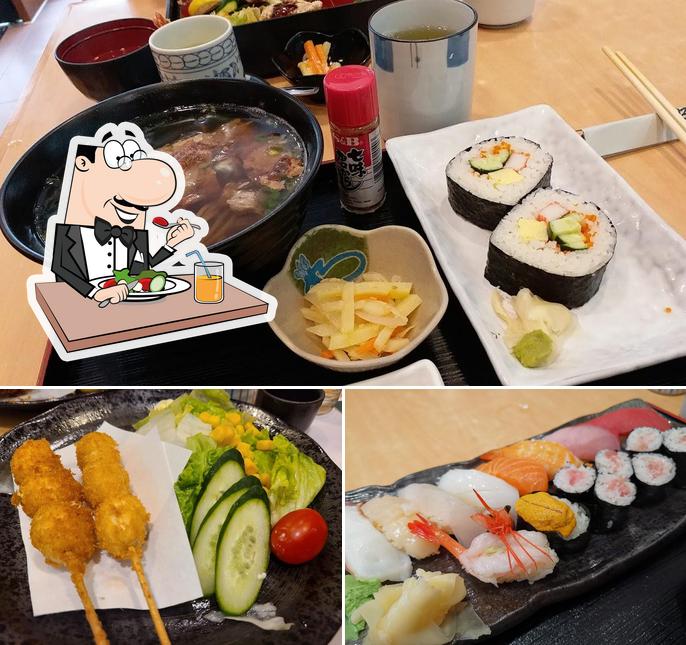 Еда в "Zinen Ya Japanese Restaurant"