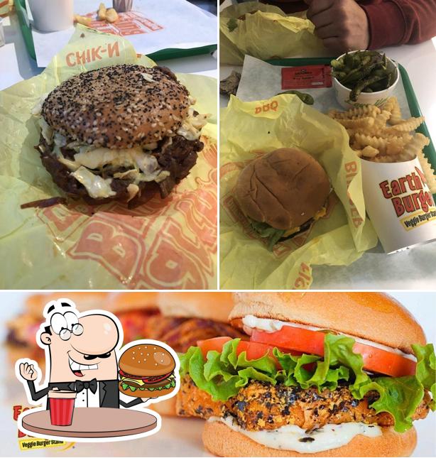 Earth Burger in San Marcos Restaurant menu and reviews