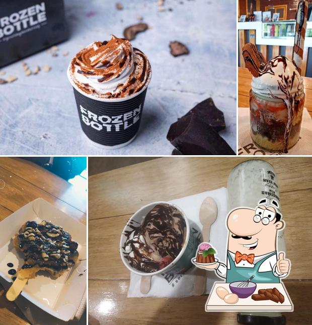 Frozen Bottle - Milkshakes, Desserts, and Ice Cream offers a range of sweet dishes