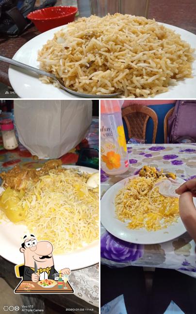 Meals at Haji Biryani - Benachity