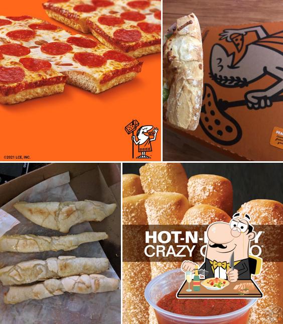 Nourriture à Little Caesars Pizza