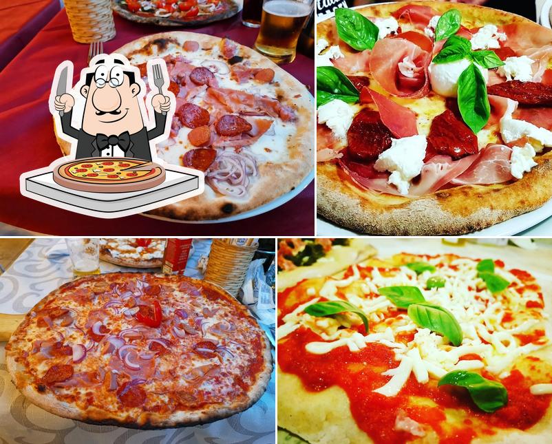 Ordina tra le svariate varianti di pizza