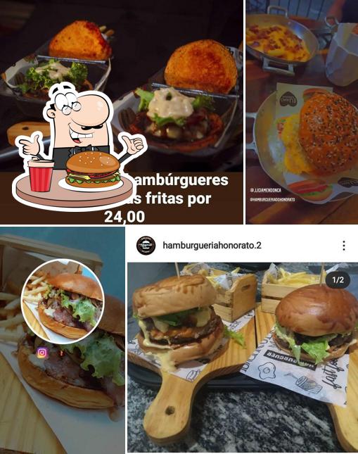 Os hambúrgueres do Hamburgueria do Honorato irão saciar uma variedade de gostos