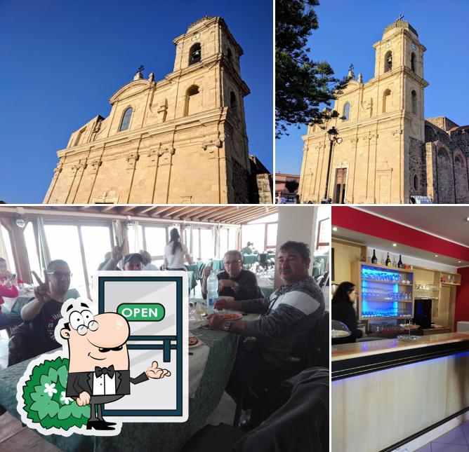 La immagine della esterno e interni di L'asino Bianco