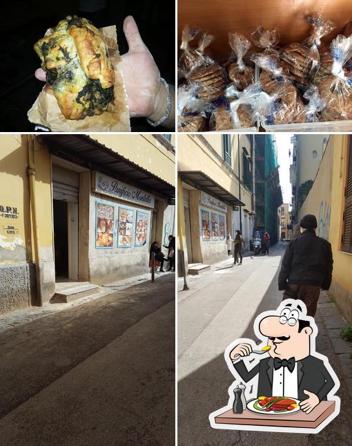 Questa è la immagine che mostra la cibo e esterno di Panificio "Cristina" di Montella Pasquale