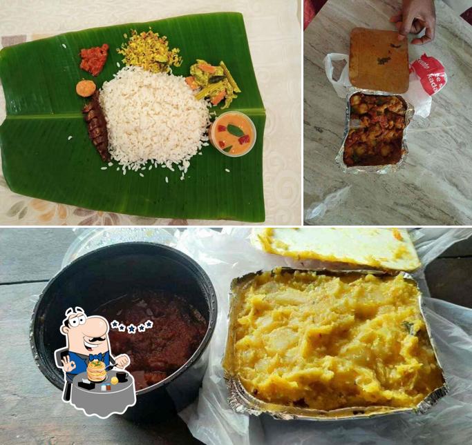 Food at Vidhus Kitchen, Vellayambalam