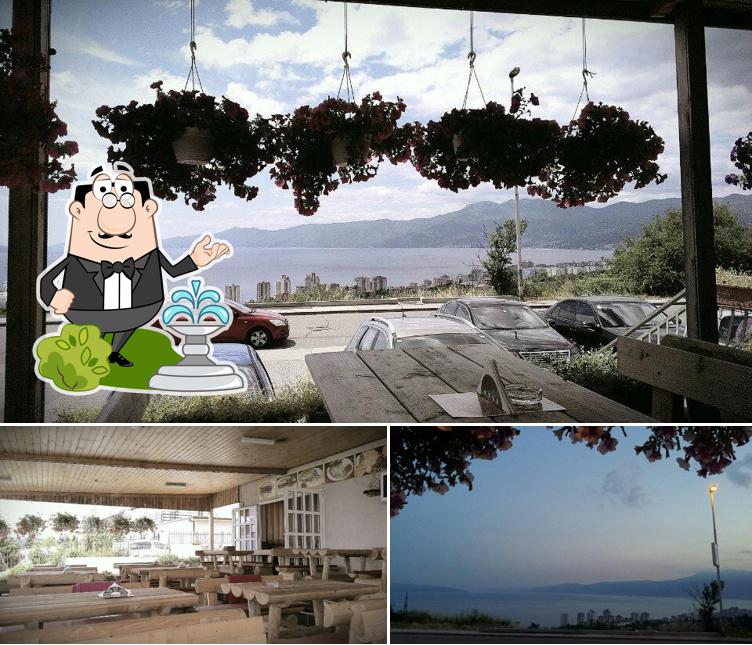 Puoi goderti l'aria fresca dal dehors di Buffet Amel