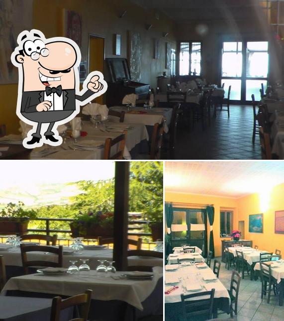 Gli interni di ristorante Bellavista