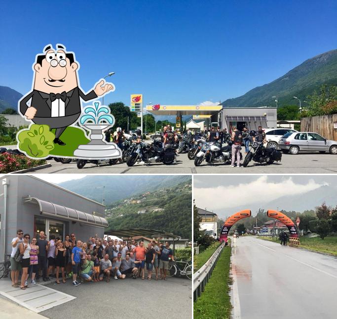 Goditi la vista dagli esterni di Eurobar