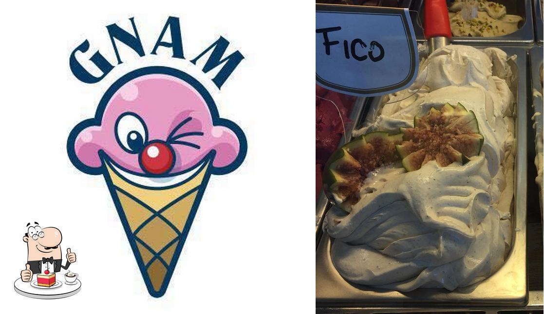 GNAM Gelateria Artigianale propone un'ampia varietà di dolci
