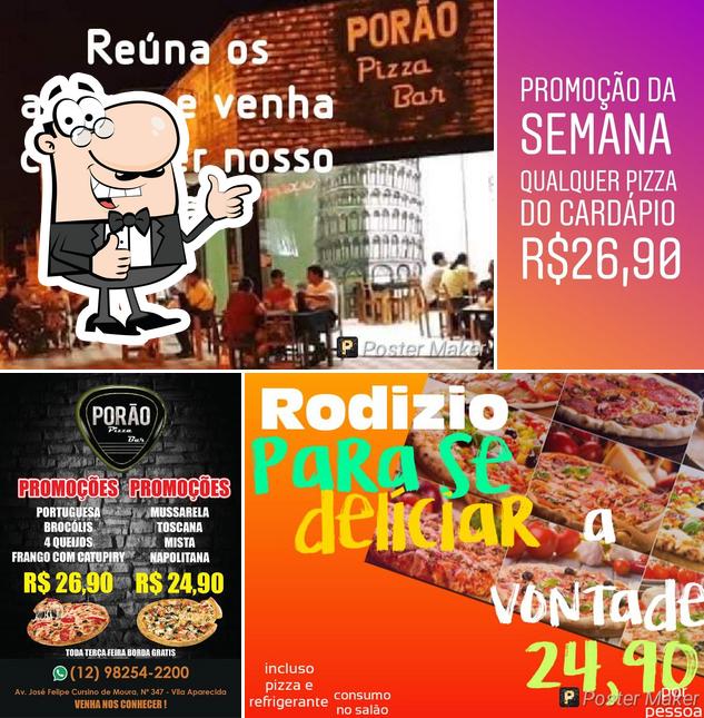 Look at this pic of Porão Pizza Bar