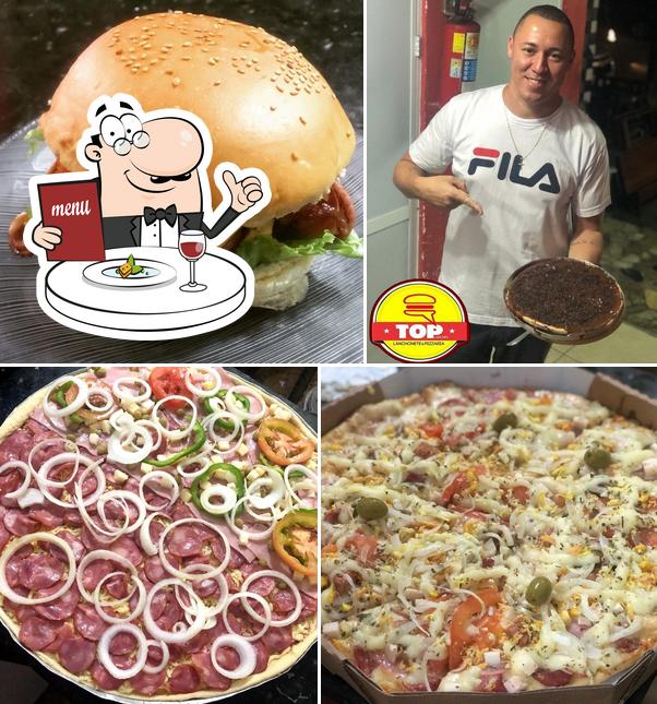 Comida em Top Lanches e Pizzas