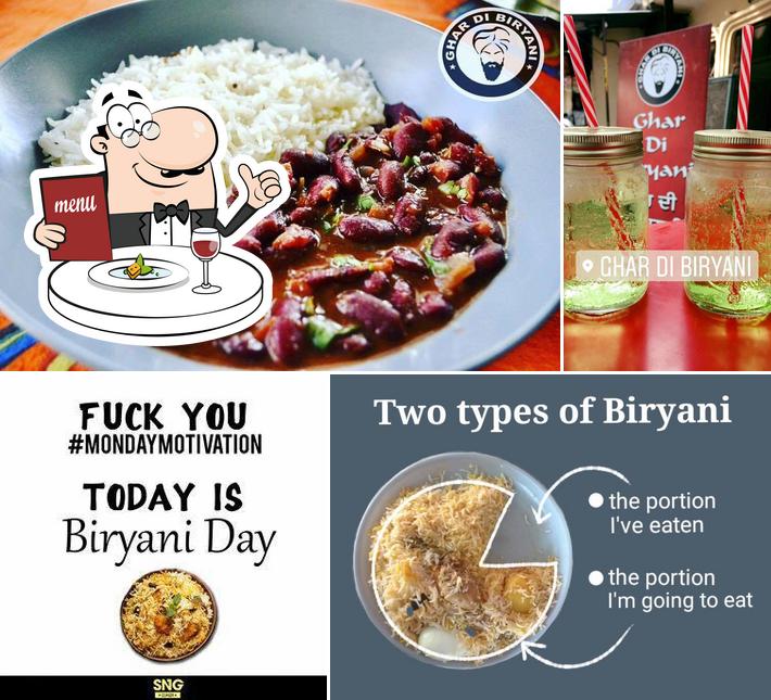 Food at Ghar Di Biryani