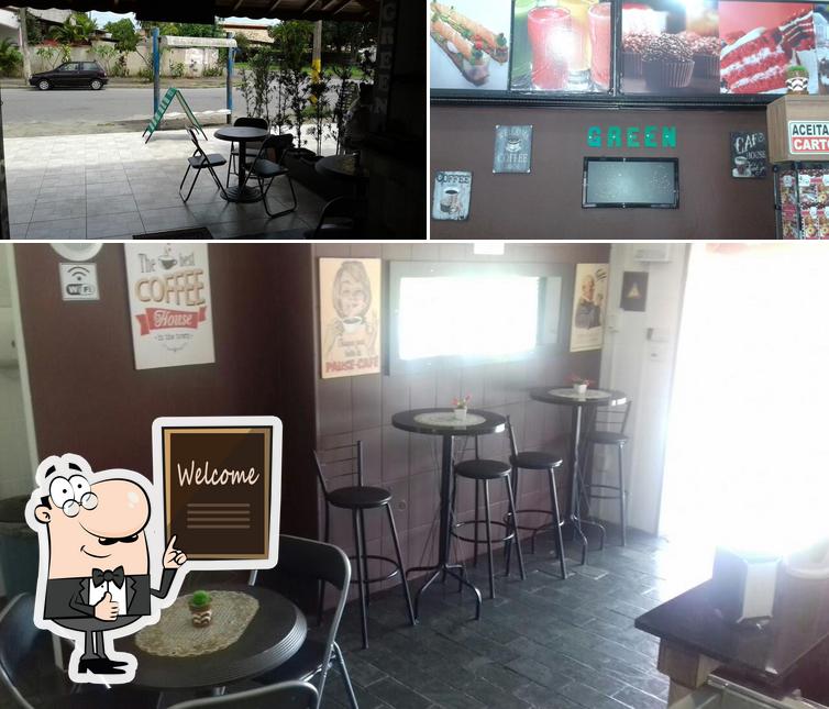 Look at the picture of Green Café