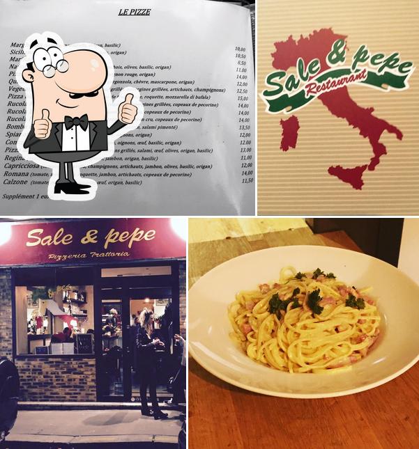 Sale & Pepe restaurant, Paris, 10 Rue Rennequin Restaurant menu and