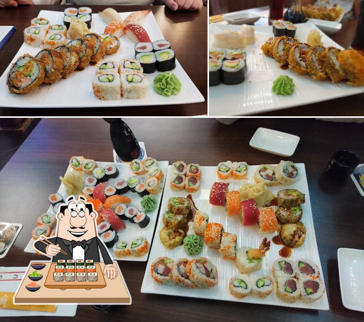 Les sushi sont offerts par Sushi House