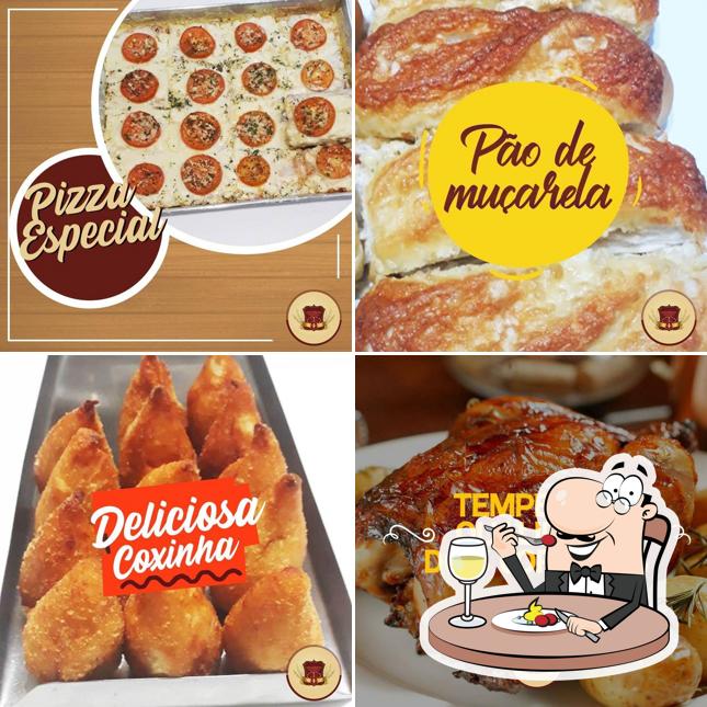 Platos en Dois Corações Pizzaria