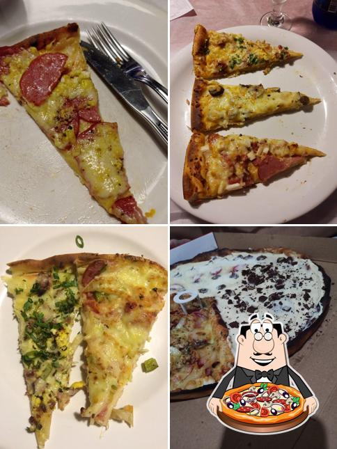 Experimente pizza no Pizzaria Malaguetta