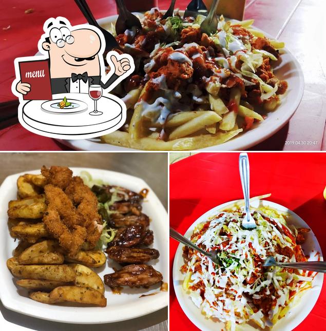 Food at The Nile Pizza