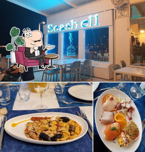 Dai un'occhiata agli interni di Seashell Restaurant