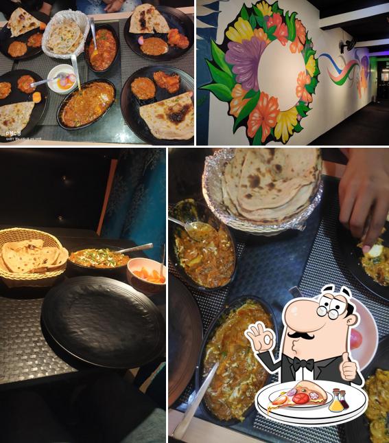 Pick pizza at AG Cafe & Restaurant