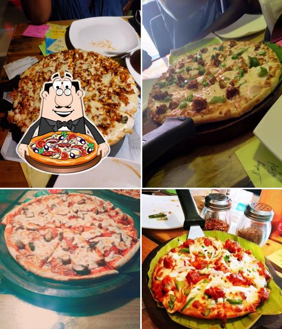 At #PIZZA LOVE, you can enjoy pizza